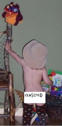 Norah sporting Rye Babylegs